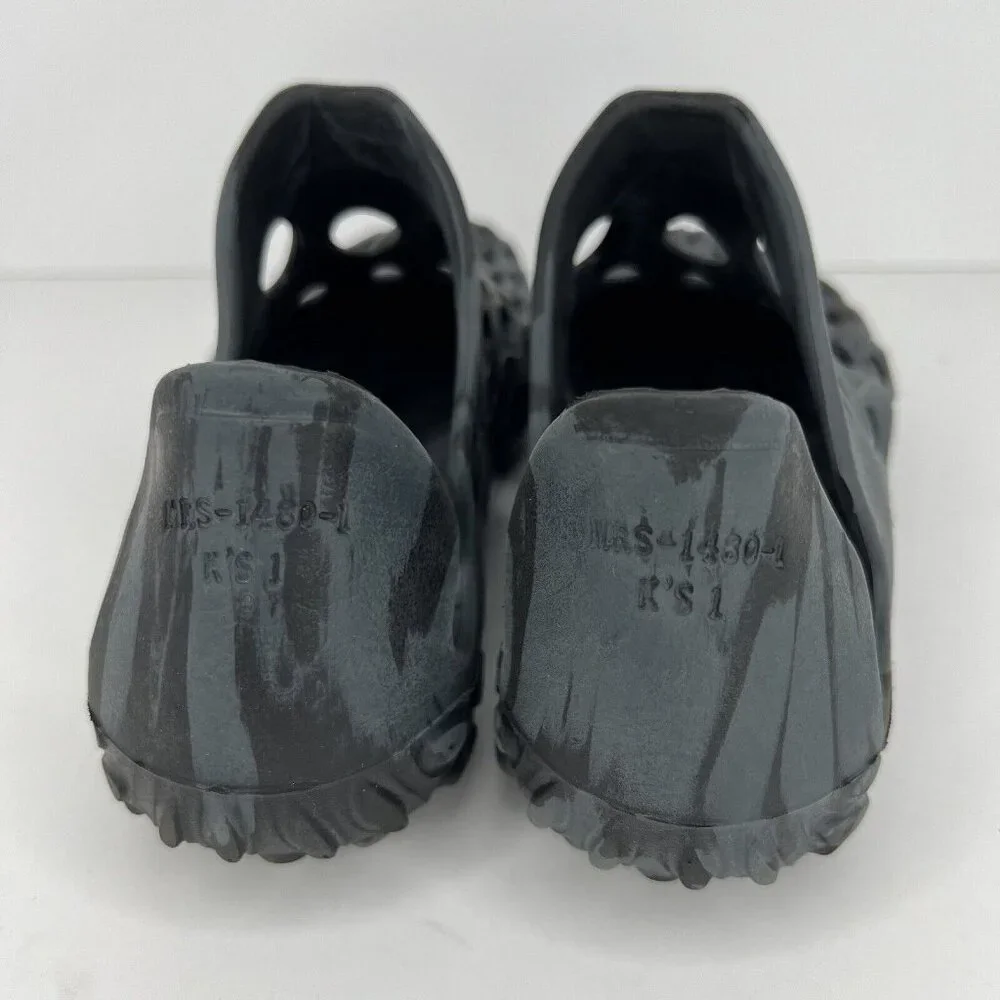 Merrell Hydro Moc Camo-Black RoundToe Youth Size 2 SlipOn Casual Clog Water Shoe